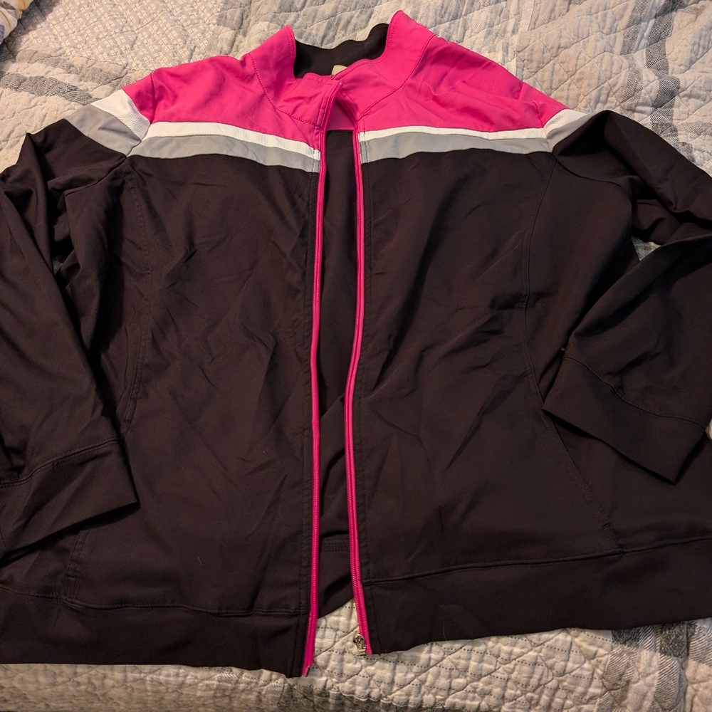 Bomber fitness jacket